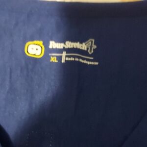 WonderWink Four-Stretch Blue Top